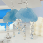 How To Make Cloud Shrink Plastic Earrings — Step-By-Step DIY Tutorial